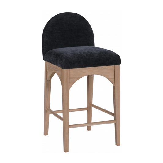 Waldorf Chenille Fabric Counter Stools