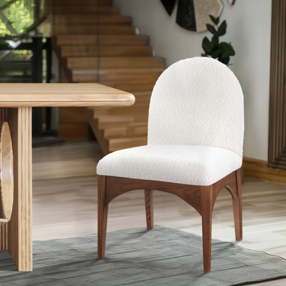 Waldorf Boucle Fabric Dining SIde Chair