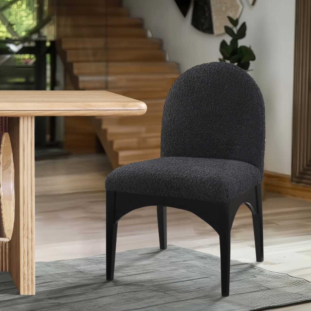 Waldorf Boucle Fabric Dining SIde Chair