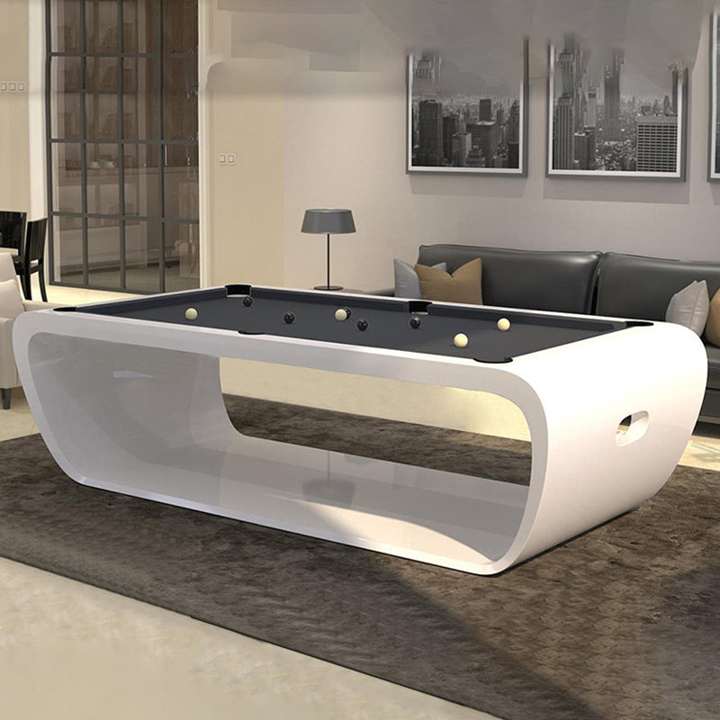 White Billiards Aldo Modern Slate Pool Table