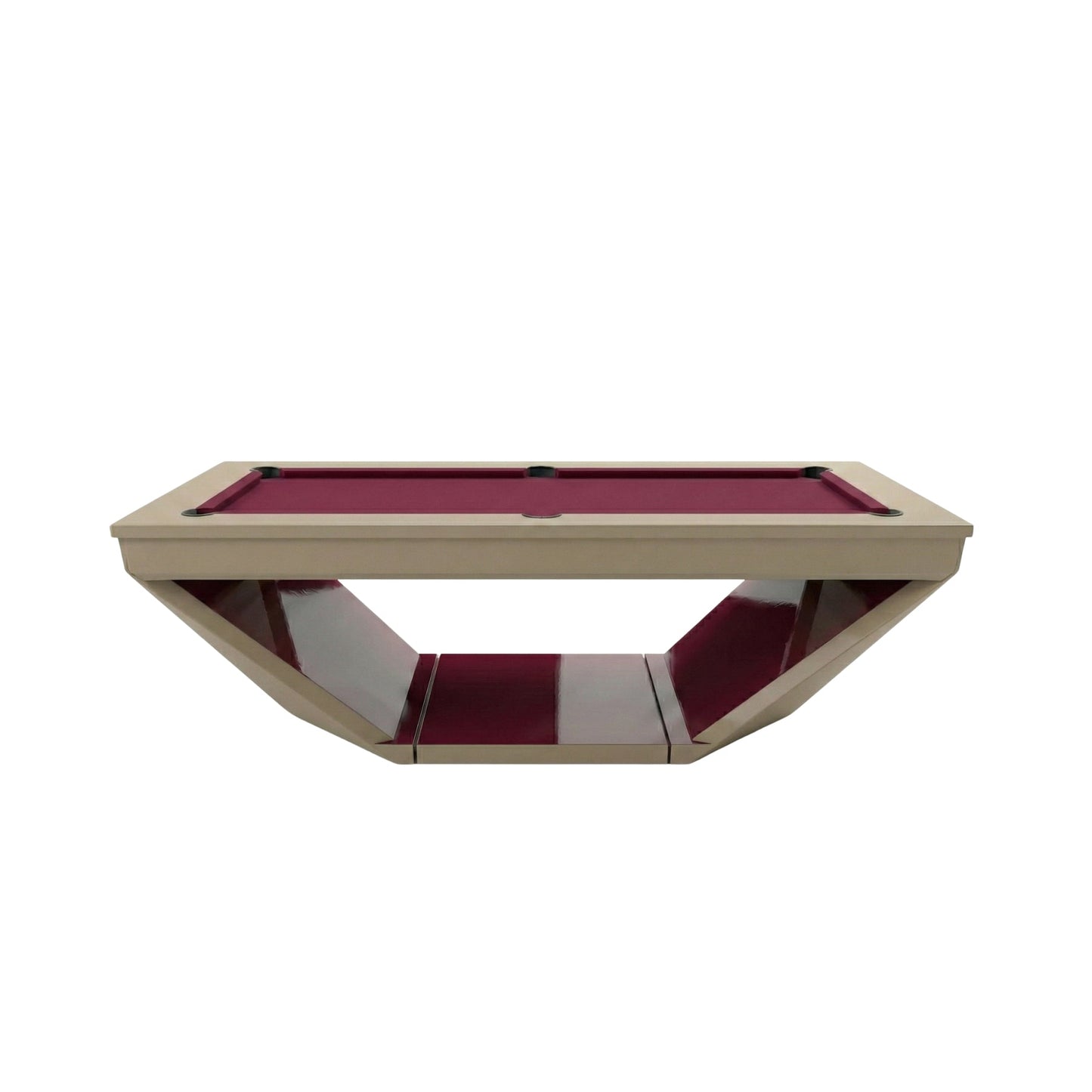 Rameses Pool table - White Billiards