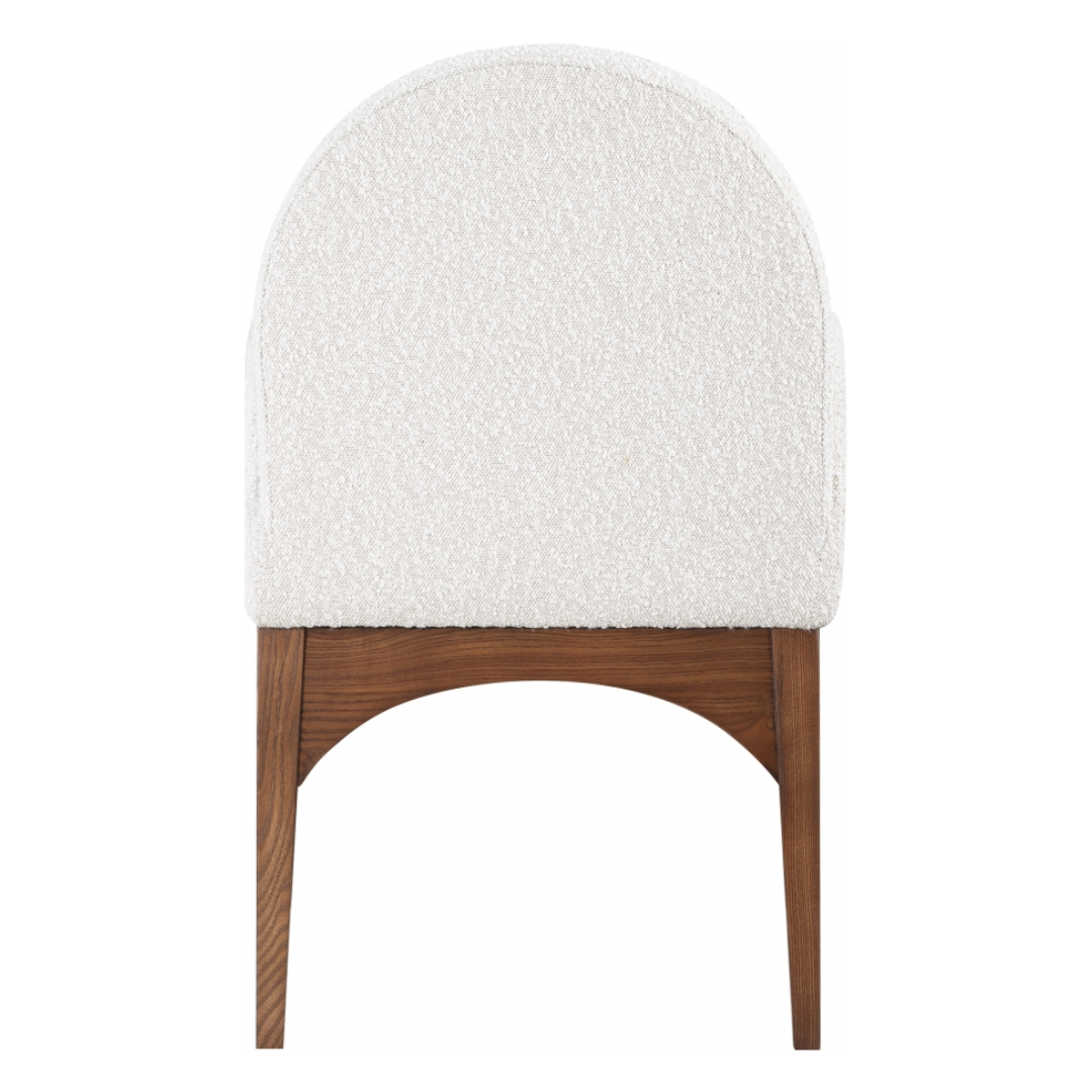 Waldorf Boucle Fabric Dining Arm Chair