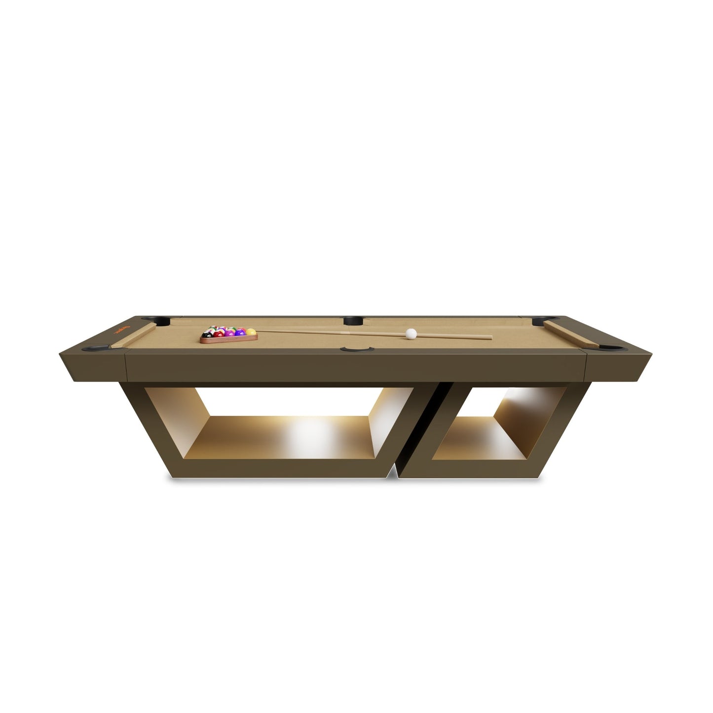 Angostura Pool Table - White Billiards