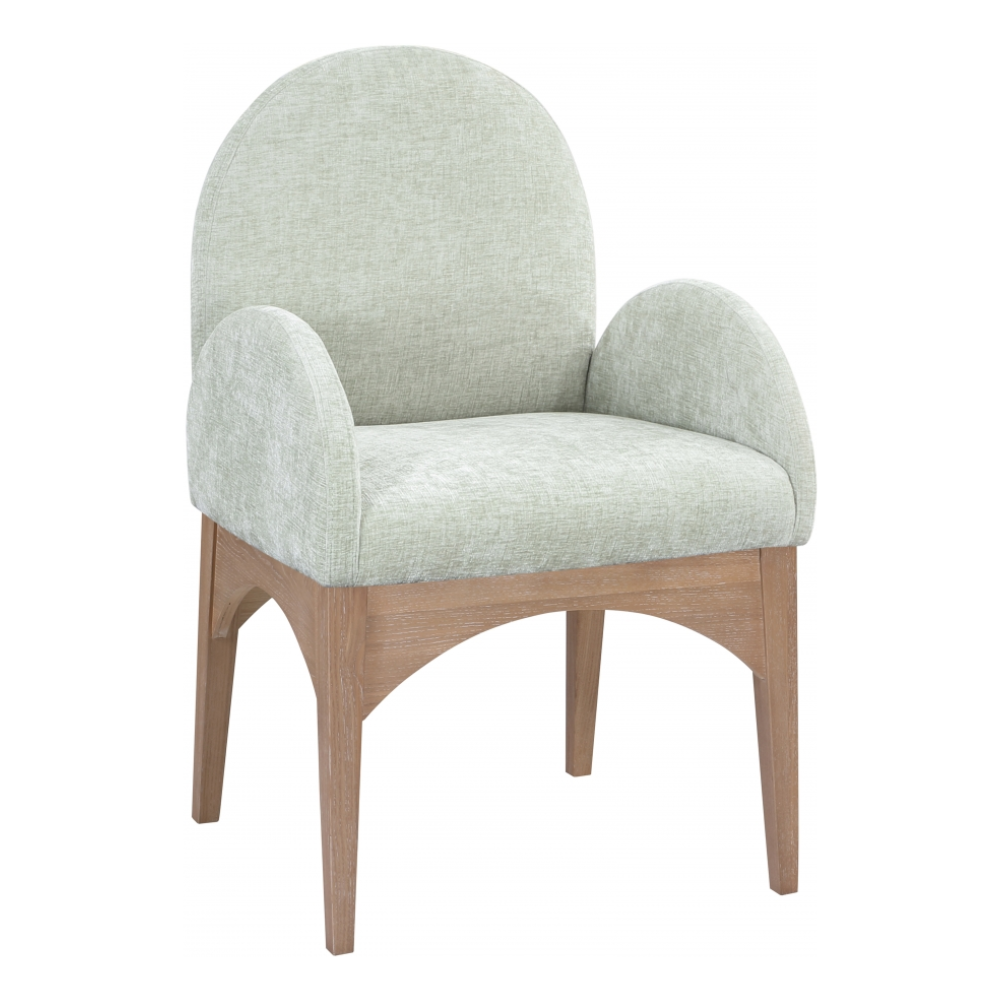 Waldorf Chenille Fabric Dining Arm Chair