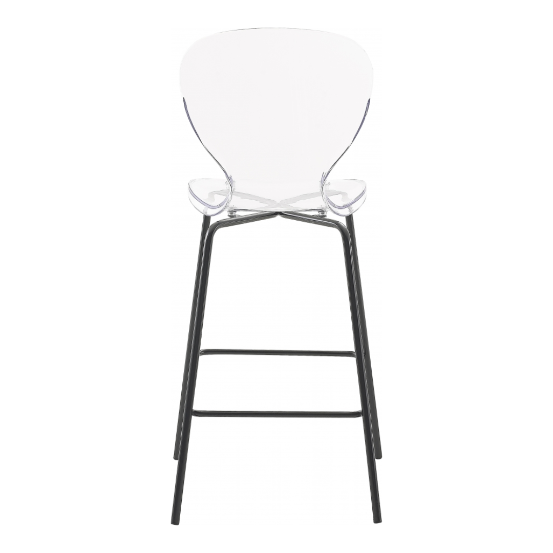 Clarion Matte Black Stool