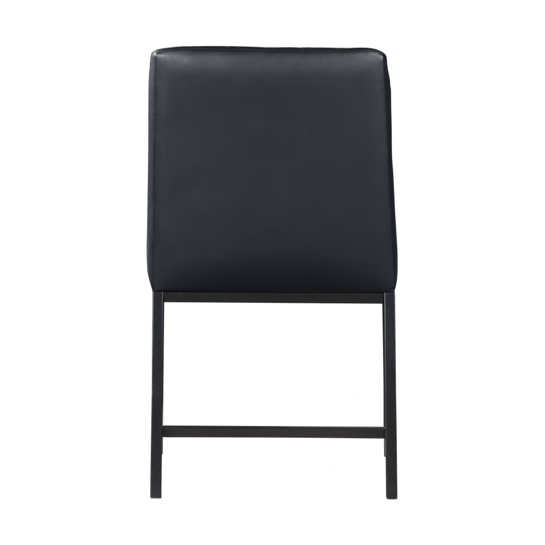 Bryce Black Vegan Leather Dining Chair