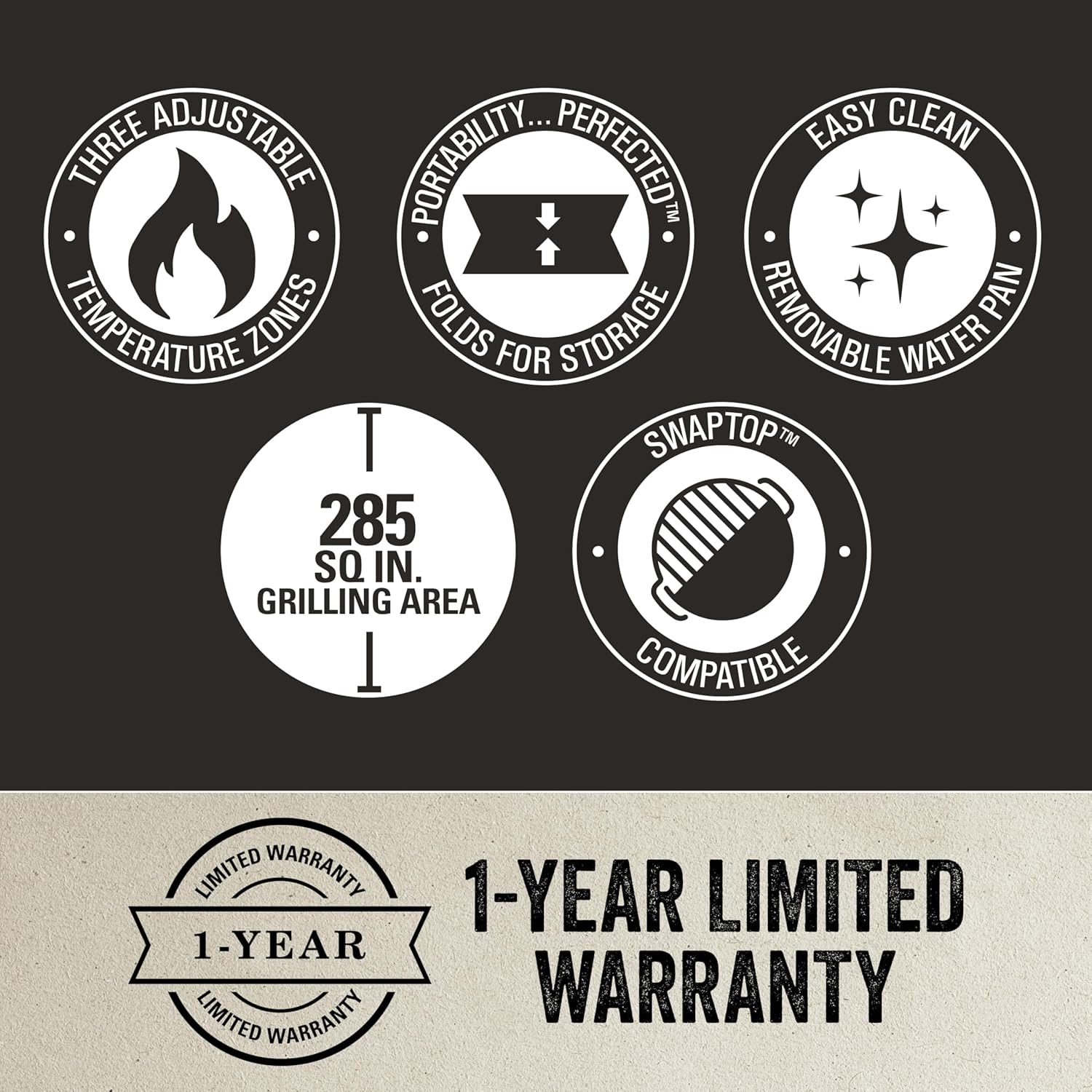 The Coleman Portable Stand-Up Propane Outdoor Grill 
