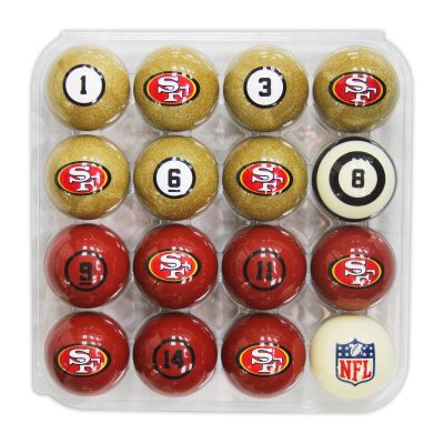 Imperial International NFL Billiard Balls With Numbers