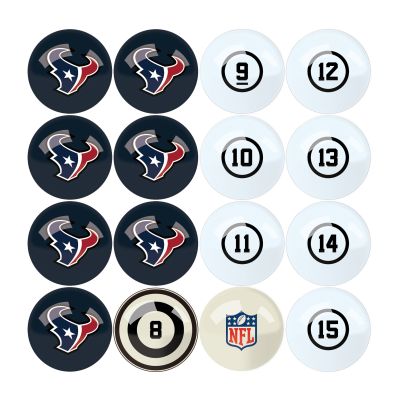 Imperial International NFL Billiard Balls With Numbers