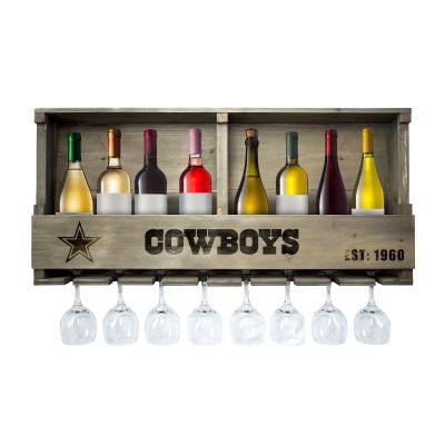 Imperial International NFL Reclaimed Wood Bar Shelf