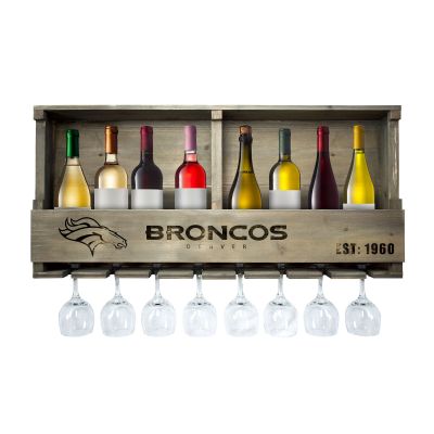 Imperial International NFL Reclaimed Wood Bar Shelf