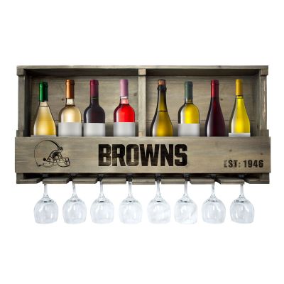 Imperial International NFL Reclaimed Wood Bar Shelf