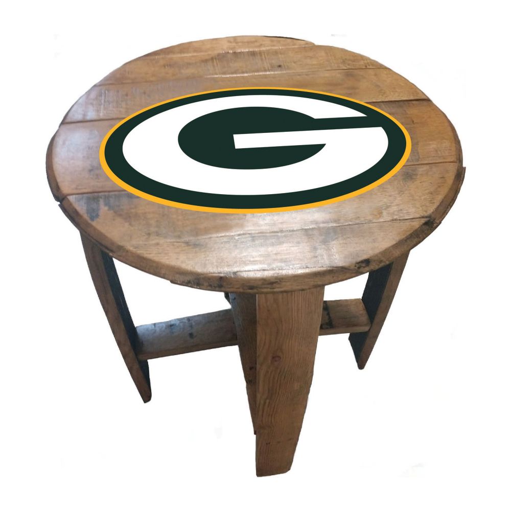 Imperial International NFL Oak Barrel Table