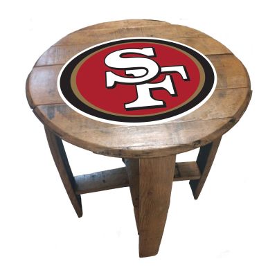 Imperial International NFL Oak Barrel Table