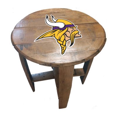 Imperial International NFL Oak Barrel Table