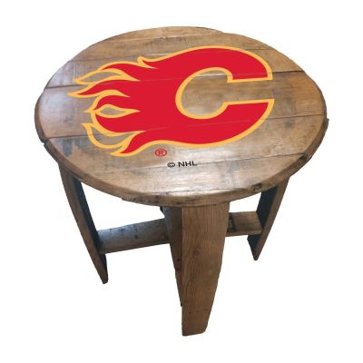 Imperial International NHL Oak Barrel Table