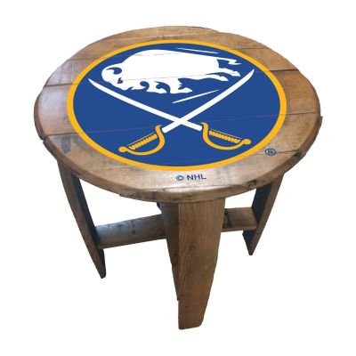 Imperial International NHL Oak Barrel Table