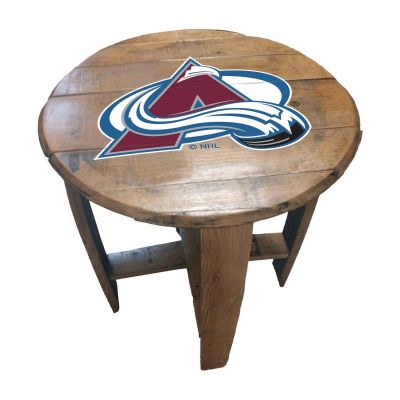 Imperial International NHL Oak Barrel Table