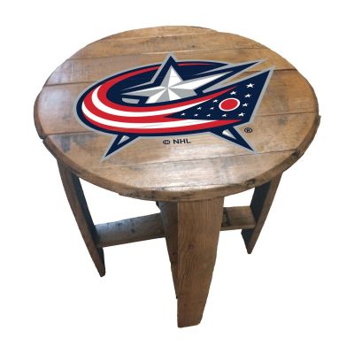 Imperial International NHL Oak Barrel Table