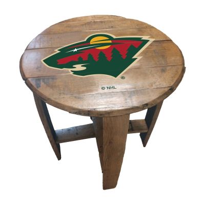 Imperial International NHL Oak Barrel Table