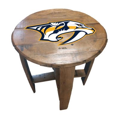 Imperial International NHL Oak Barrel Table