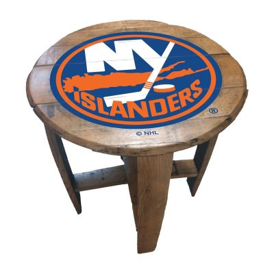 Imperial International NHL Oak Barrel Table