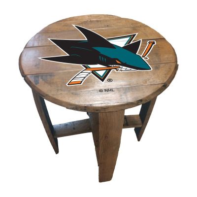 Imperial International NHL Oak Barrel Table