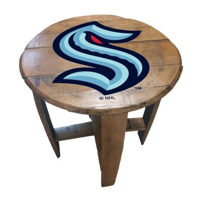 Imperial International NHL Oak Barrel Table