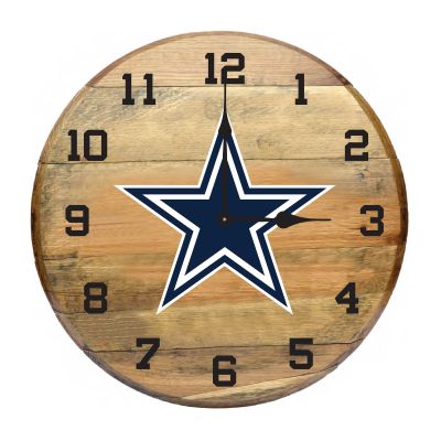 Imperial International NFL Oak Barrel Clock