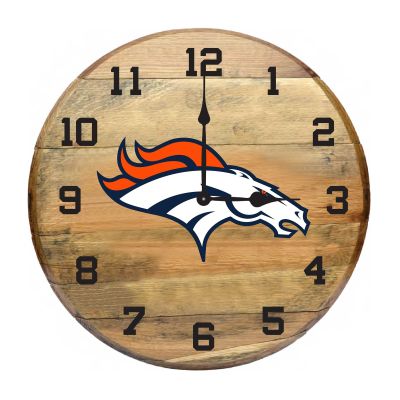 Imperial International NFL Oak Barrel Clock