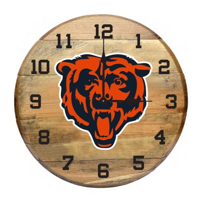 Imperial International NFL Oak Barrel Clock