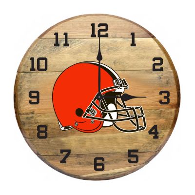 Imperial International NFL Oak Barrel Clock