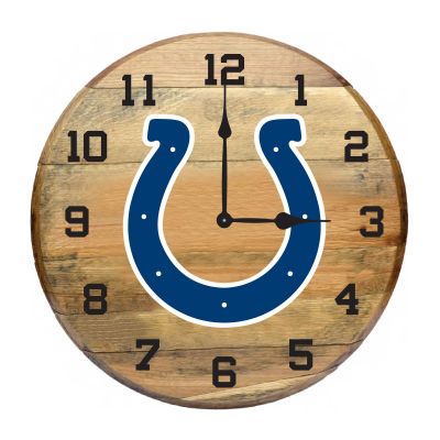 Imperial International NFL Oak Barrel Clock