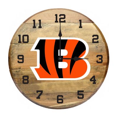 Imperial International NFL Oak Barrel Clock