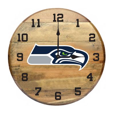 Imperial International NFL Oak Barrel Clock