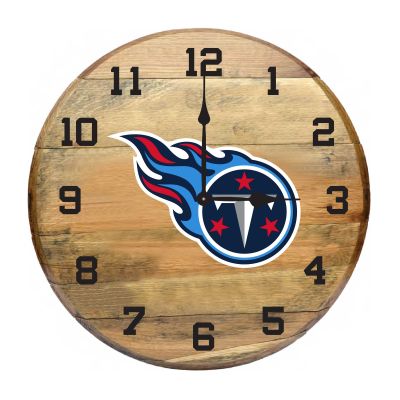 Imperial International NFL Oak Barrel Clock