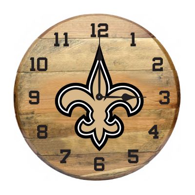 Imperial International NFL Oak Barrel Clock