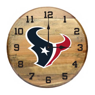 Imperial International NFL Oak Barrel Clock