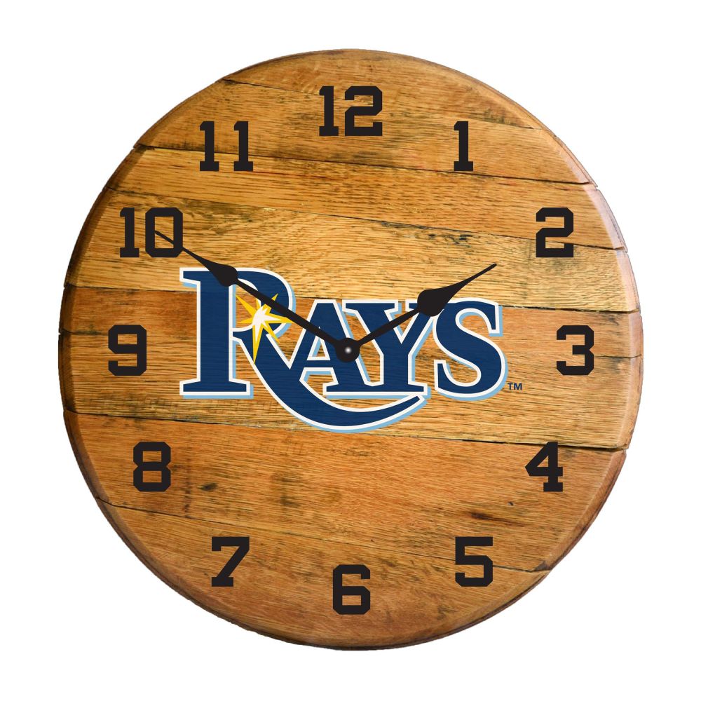 Imperial International MLB Oak Barrel Clock