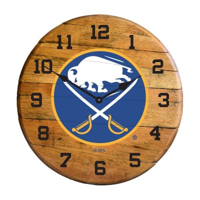 Imperial International NHL Oak Barrel Clock