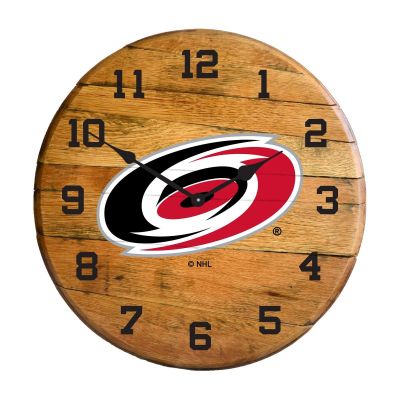 Imperial International NHL Oak Barrel Clock