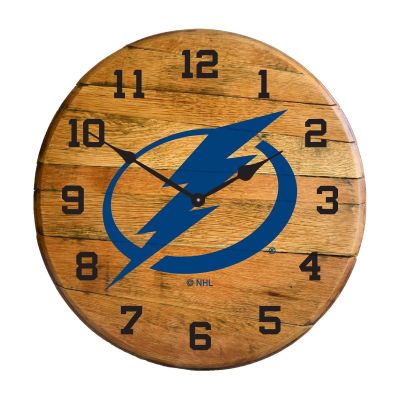 Imperial International NHL Oak Barrel Clock