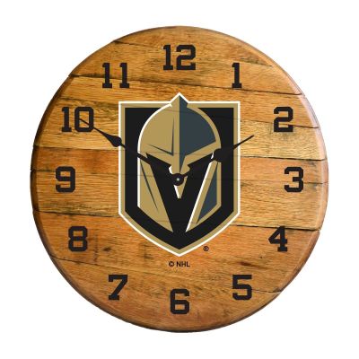 Imperial International NHL Oak Barrel Clock