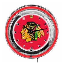 Load image into Gallery viewer, Imperial International NHL 14&quot; Neon Clock