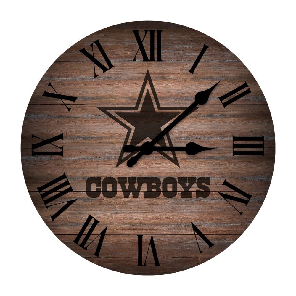 IMPERIAL INTERNATIONAL NFL Rustic 16" Clock