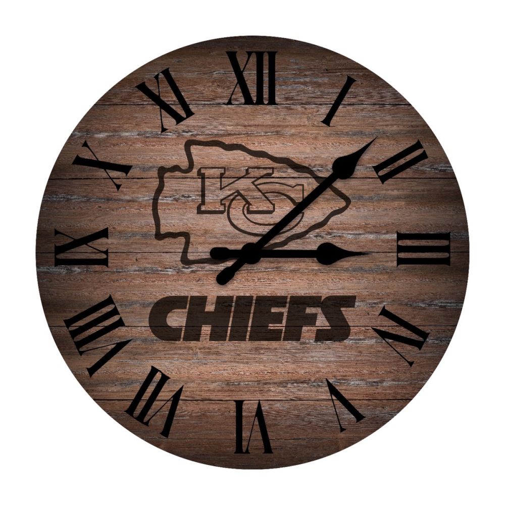 IMPERIAL INTERNATIONAL NFL Rustic 16" Clock