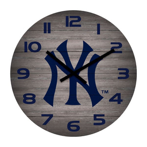 IMPERIAL INTERNATIONAL MLB Weathered 16" Clock