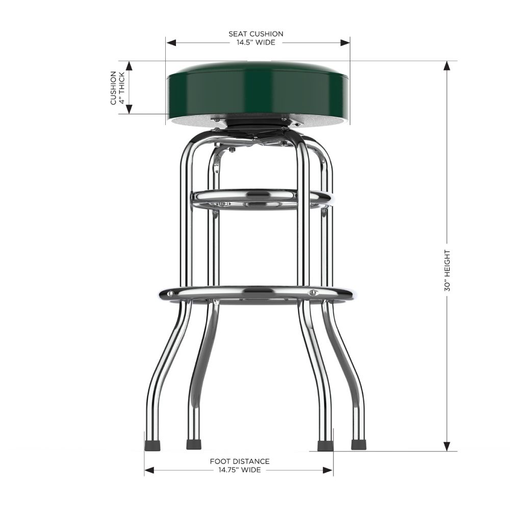 Imperial NFL Chrome Bar Stool