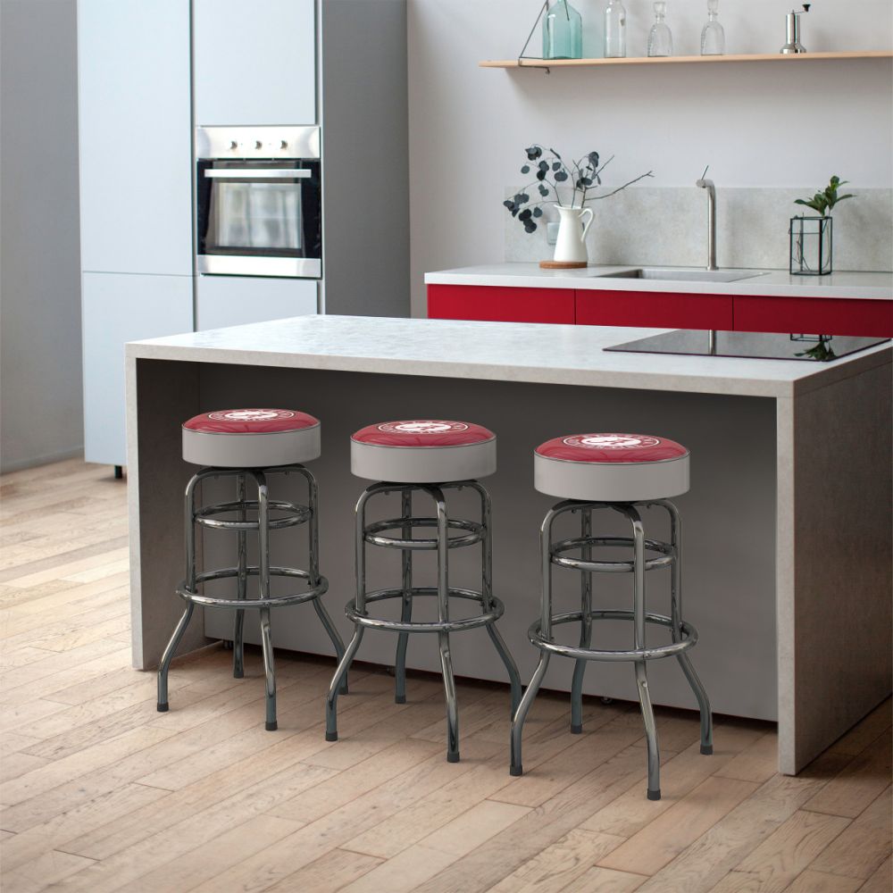 Imperial College NCAA Chrome Bar Stool