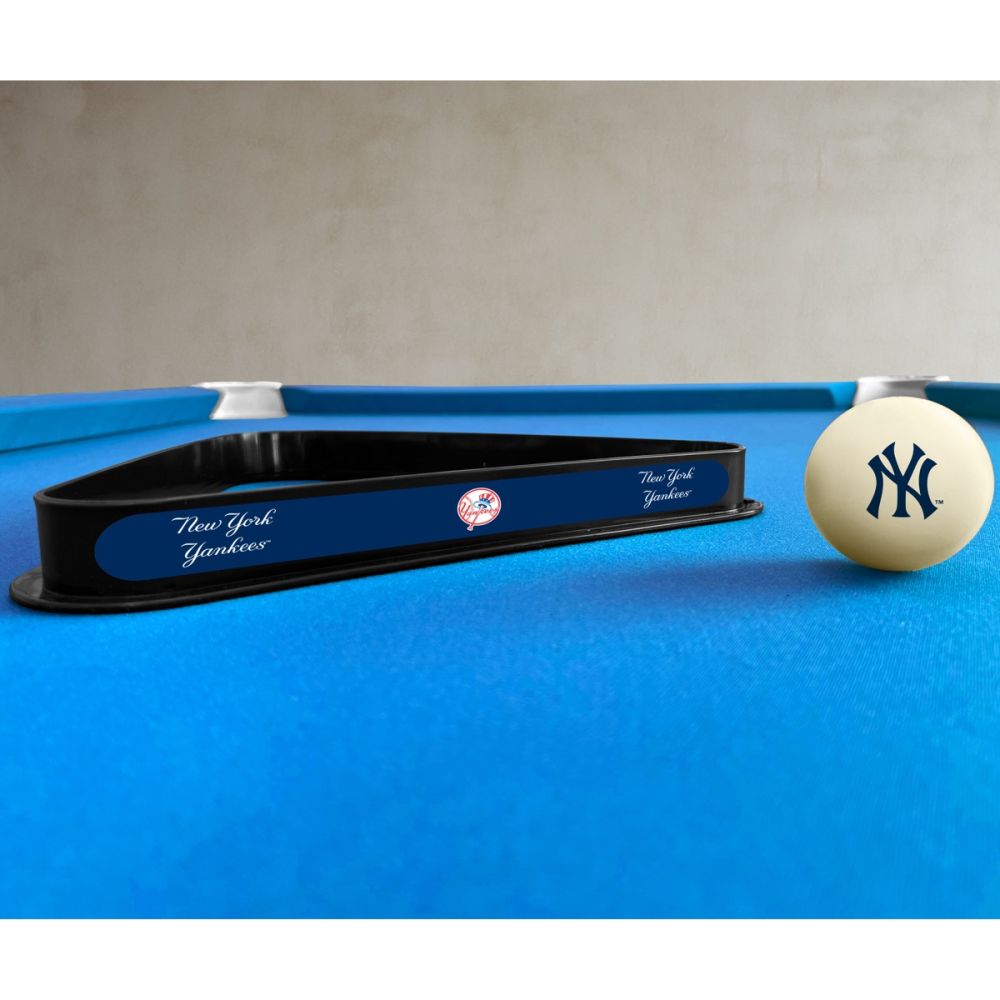 Baseball Game Ball Rack Imperial International MLB Cue Ball & Ball Rack – White Billiards